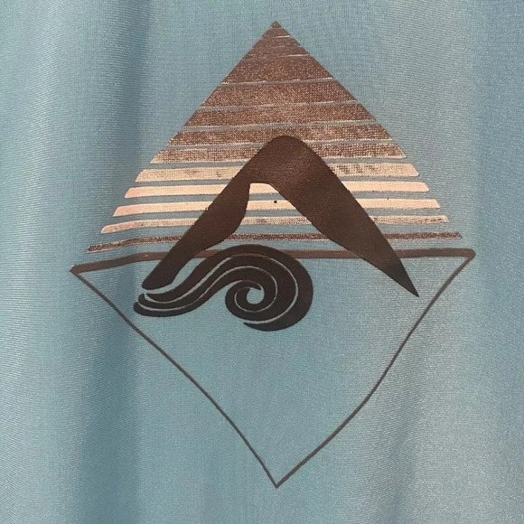 Kanu Mercury UPF 50+ Sun Protective Rashguard Swim Shirt Mens Large (38) - Picture 3 of 5